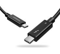 Кабель Ugreen US501 (60621) USB-C to USB-C Thunderbolt 4 40Gbps 100W Data Cable. Длина 2 м. Цвет: черный 60621_