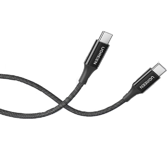 Кабель Ugreen US557 (15277) USB-C to USB-C PD Fast Charging Date Cable. Длина: 2м. Цвет: черный 15277_ 1