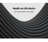 Кабель Ugreen US563 (15285) USB-C to USB-C Silicone Fast Charging Cable. Длина: 2м. Цвет: черный 15285_ 6