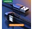 Кабель Ugreen угловой US311 USB2.0-A to Angled USB-C Cable Aluminum Case with Braided. Длина: 2 м. Цвет: черный 70315 2