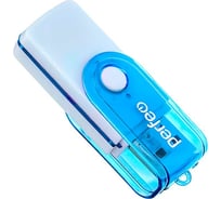 Card Reader Perfeo SD/MMC+Micro SD+MS+M2 синий 30016037