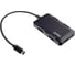 Разветвитель Perfeo USB C-HUB 4 Port, (PF-H046 Black) чёрный 30020202 1