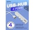 Разветвитель Perfeo USB-HUB 4 Port, (PF-H038 White) белый 30020190 3