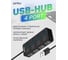 USB-HUB Perfeo 4 Port, (PF-H044 Black) чёрный 30020198 5