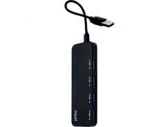 USB-HUB Perfeo 4 Port, (PF-H047 Black) чёрный 30020203