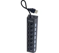 USB-HUB Perfeo 7 Port, (PF-H033 Black) чёрный 30015348