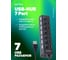 USB-HUB Perfeo 7 Port, (PF-H033 Black) чёрный 30015348 2