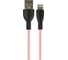Кабель USB A Perfeo вилка - Lightning вилка, розовый, 1 м (I4336) 30018770 1
