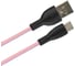 Кабель USB A Perfeo вилка - C вилка, 2.4A, розовый, (U4715) 30018774 1