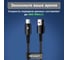 Кабель REXANT USB-A – Type-C, 6А, 120Вт, 1м, черный 18-7063 6
