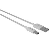 Дата-кабель More Choice USB 2.1A для Type-C TPE 1м K24a White