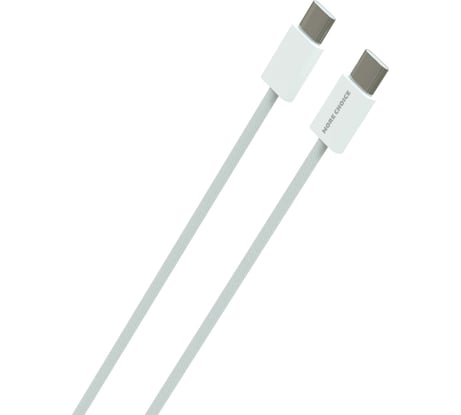 Дата-кабель More Choice USB 3.0A PD 100W для Type-C Type-C K77a нейлон 1м White K77a 1м White