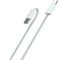 Дата-кабель More Choice USB 3.0A PD 60W для Type-C Type-C K75a нейлон 2м White K75a 2м White 4