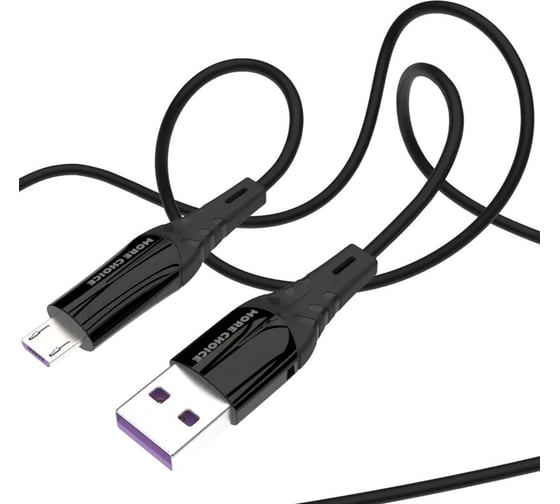 Дата-кабель More Choice USB 3.0A для micro USB силикон 1м K32Sm White