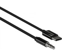 Аудиокабель More Choice AUX 3.5mm Type-C 1м UK28a Black