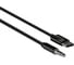 Аудиокабель More Choice AUX 3.5mm Type-C 1м UK28a Black 1