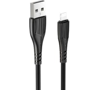 Дата-кабель More Choice USB 2.0A для Lightning 8-pin K19i TPE 2м Black