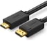 Кабель Ugreen DP101 (10202) DP Male to HDMI Male Cable. Длина 2 м. Цвет черный 10202_ 2
