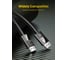 Кабель Ugreen DP114 (80392) DP 1.4 Male to Male Plastic Case Braided Cable. Длина 2 м. Цвет черный 80392_ 7