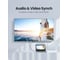 Кабель Ugreen HD101 (10151) HDMI Male To Male Round Cable. Длина: 0,75м. Цвет черно-желтый 10151_ 2