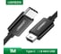 Кабель Ugreen US242 USB -C 2.0 Male To Mini USB 5Pin Male 28+24AWG Cable. Длина: 1 м. Цвет черный 50445 4
