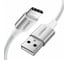 Кабель Ugreen US288 (60133) USB-A 2.0 to USB-C Cable Nickel Plating Aluminum Braid. Длина 2м. Цвет серебристый 60133_ 4