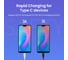 Кабель Ugreen US288 USB-A 2.0 to USB-C Cable Nickel Plating Aluminum Braid. Длина 3м. Цвет серебристый 60409 9