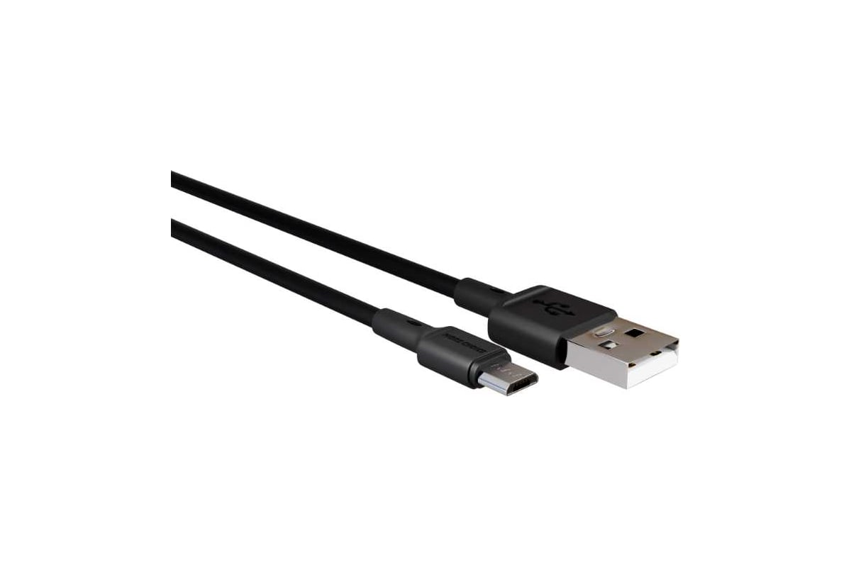 Дата-кабель More Choice USB 2.0A для micro USB K19m TPE 1м Black - выгодная  цена, отзывы, характеристики, фото - купить в Москве и РФ