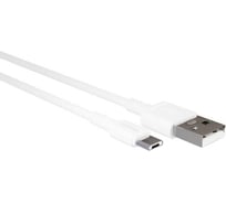 Дата-кабель More Choice USB 2.0A для micro USB K19m TPE 1м White