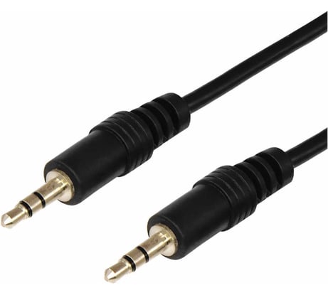 Шнур Стерео 3.5 мм штекер - Стерео 3.5 мм штекер REXANT, длина 3 метра 17-4104