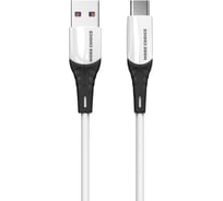 Дата-кабель More Choice USB 3.0A для Type-C K35a силикон 1м White K35a 1м White