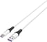 Дата-кабель More Choice USB 3.0A для Type-C K35a силикон 1м White K35a 1м White 2
