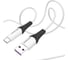 Дата-кабель More Choice USB 3.0A для Type-C K35a силикон 1м White K35a 1м White 3