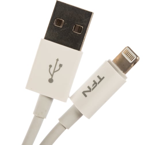 Дата-кабель TFN USB-8pin 2м TPE white -CLIGUSB2MTPWH