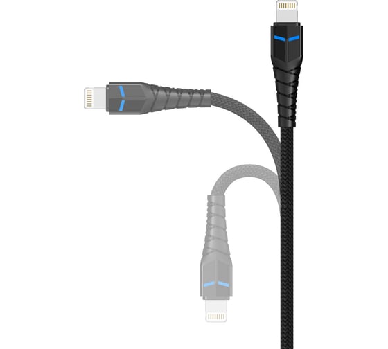 Дата-кабель TFN USB-8pin knight 1м black -CKNLIGUSB1MBK