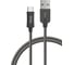 Дата-кабель TFN USB-TypeC 1м сталь -CFZUSBCUSB1MST 1