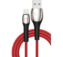 Дата-кабель TFN USB-8pin spider 1м red-black -CSPDLIGUSB1MRD