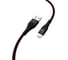 Дата-кабель TFN USB-8pin нейлон 1м black -CFZLIGUSB1MBK 2