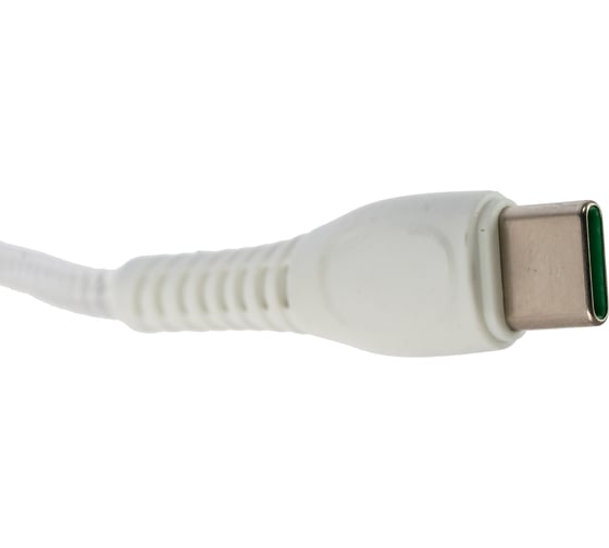 Дата-кабель TFN USB-TypeC нейлон 1м 5A white -CUSBCUSB5A1MWH