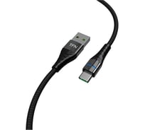 Дата-кабель TFN USB-TypeC knight 1м 5A black -CKNUSBCUSB1MBK