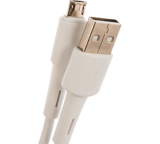 Дата-кабель TFN USB-microUSB 1м white -CMICUSB1MWH