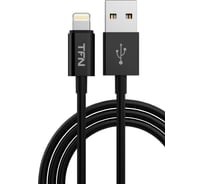 Дата-кабель TFN USB-8pin 1м TPE black -CLIGUSB1MTPBK