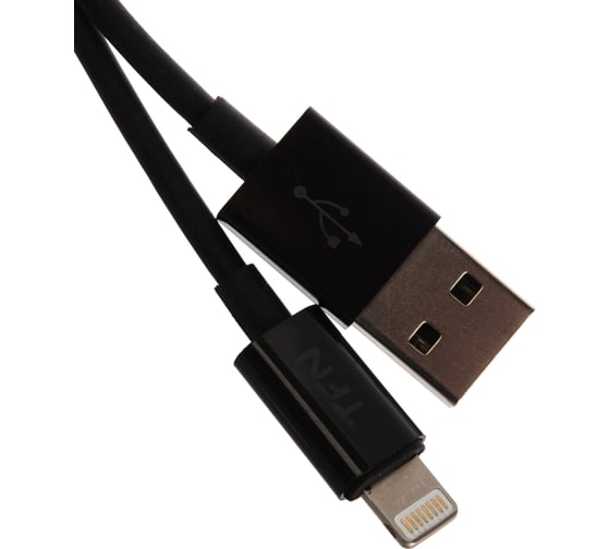 Дата-кабель TFN USB-8pin 1м TPE black -CLIGUSB1MTPBK