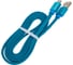 Дата-кабель More Choice USB 2.1A для micro плоский USB нейлон 1м K20m Blue 4
