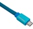 Дата-кабель More Choice USB 2.1A для micro плоский USB нейлон 1м K20m Blue 5