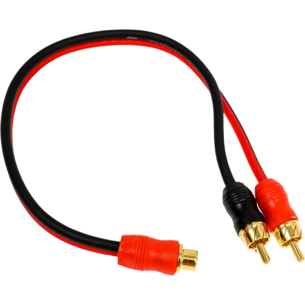 Провод соединительный AMP S-2M1F RCA-Разветвитель 1МАМА-2ПАПА(25 ...