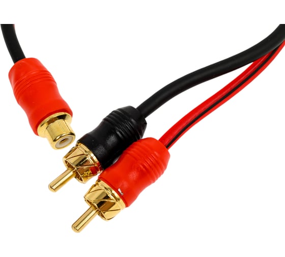 Провод соединительный AMP S-2M1F RCA-Разветвитель 1МАМА-2ПАПА(25) В0000036972