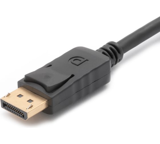 Кабель А1 Display port 1.8 м., ver. 1.2, 4K/60 Hz, разъемы DPm- DPm. A1-C-DP12-1.8M