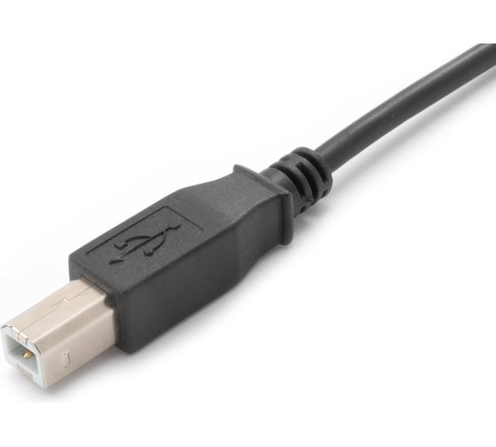 Кабель А1 USB 2.0 PRO 1.8 м., ферритовое кольцо, 2.0, разъемы USB Am-Bm A1-CPROF1-USB20AB-1.8M