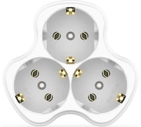 Разветвитель-тройник с заземлением ELBI 3Гн 505-001000-813